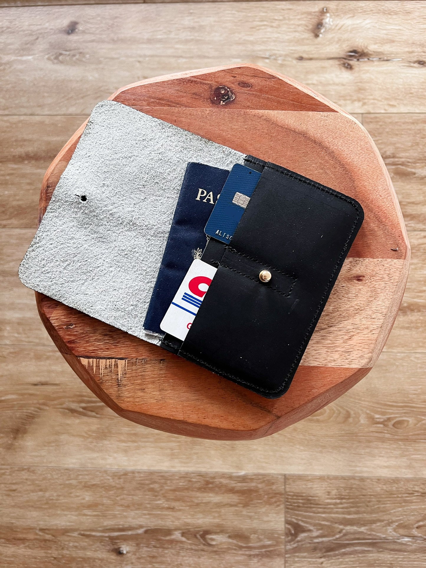 Leather Travel Wallet