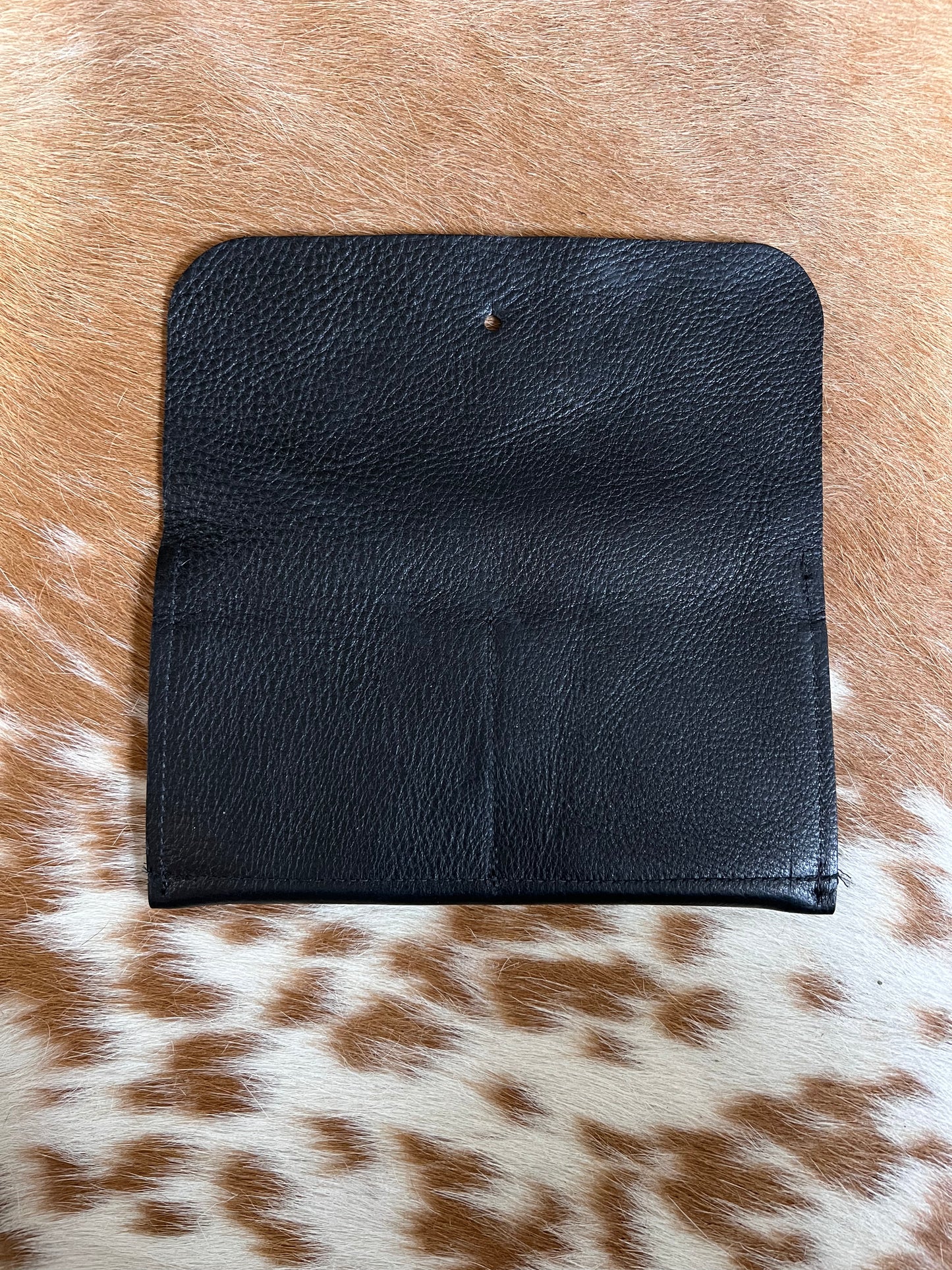 Black Buttery Soft Smart Phone Wallet/Mini Clutch