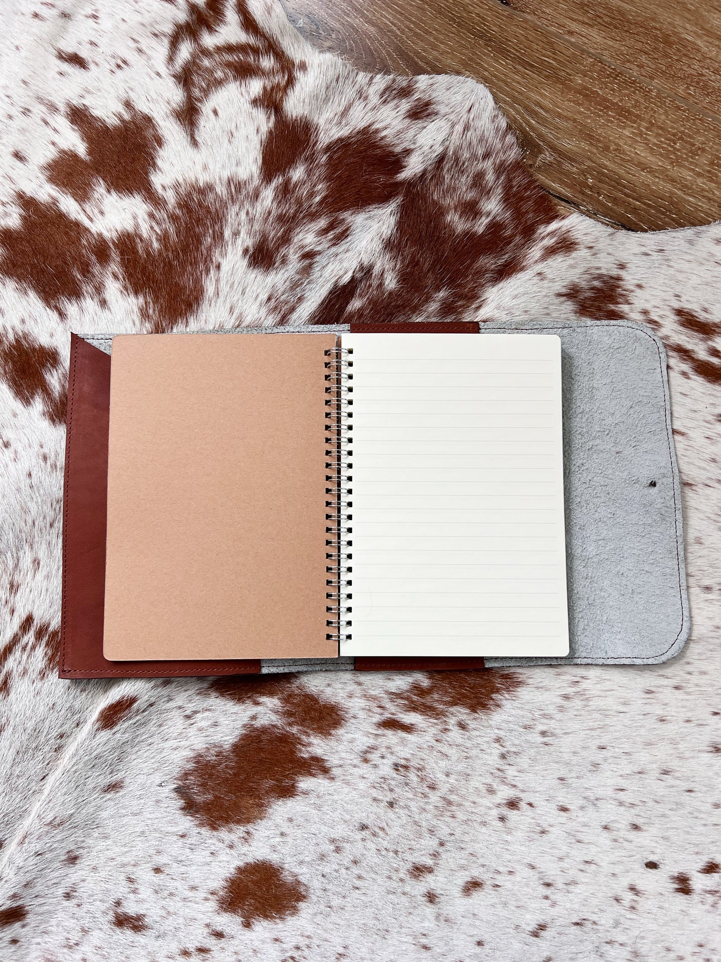 Leather A5 Notebook Cover (custom sizes available)