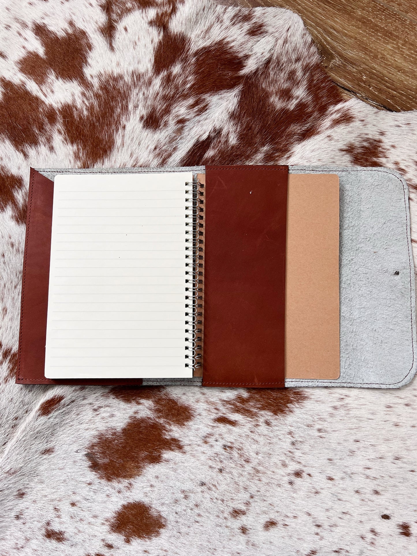 Leather A5 Notebook Cover (custom sizes available)