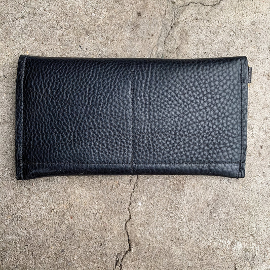 Black Buttery Soft Smart Phone Wallet/Mini Clutch